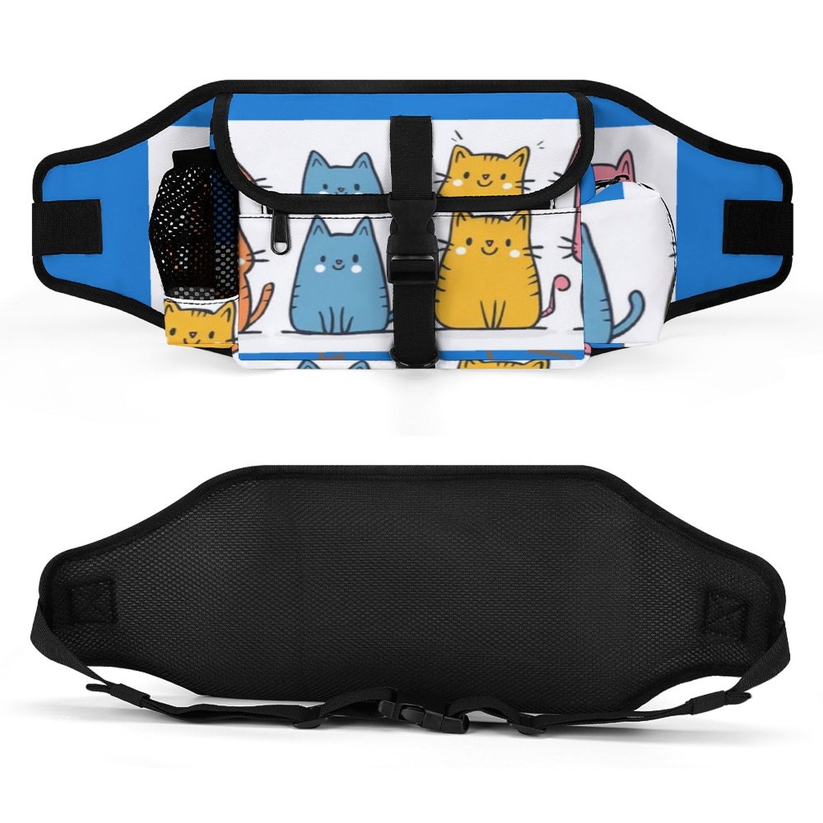 200gsm Pet Outdoor Training Storage Waist Bag(All-Over Printing)